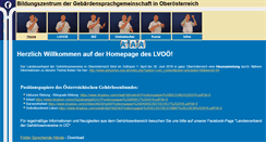 Desktop Screenshot of gehoerlos-ooe.at